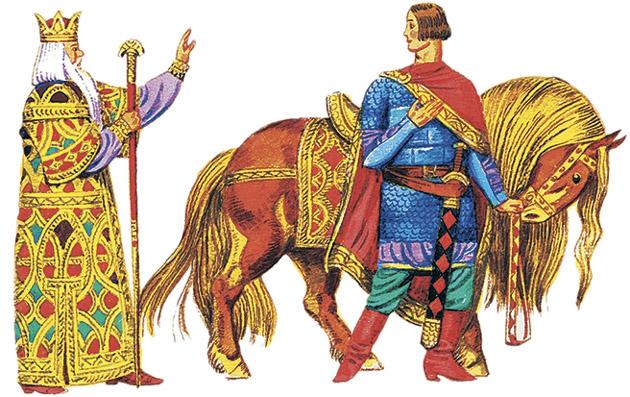 Слушать русскую народную сказку «Булат-молодец»