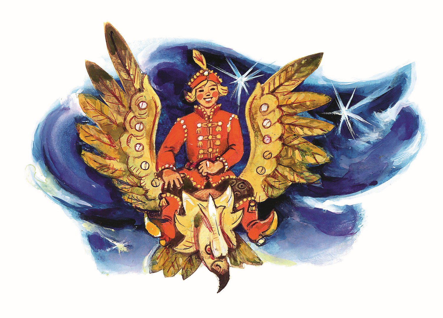 Слушать русскую народную сказку «Деревянный орёл»