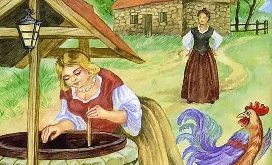 Слушать русскую народную сказку «Девушка в колодце»