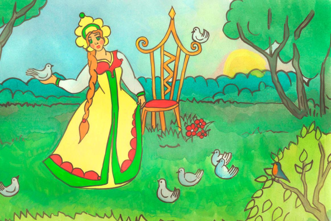 Слушать русскую народную сказку «Елена Премудрая»