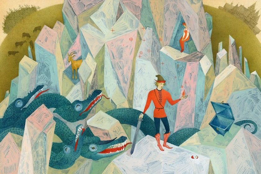 Слушать русскую народную сказку «Хрустальная гора»