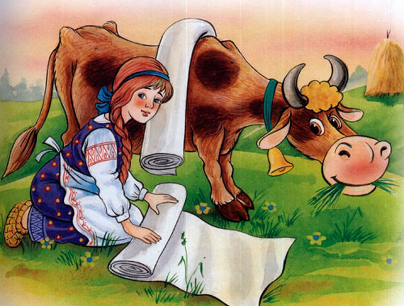 Слушать русскую народную сказку «Крошечка-Хаврошечка»