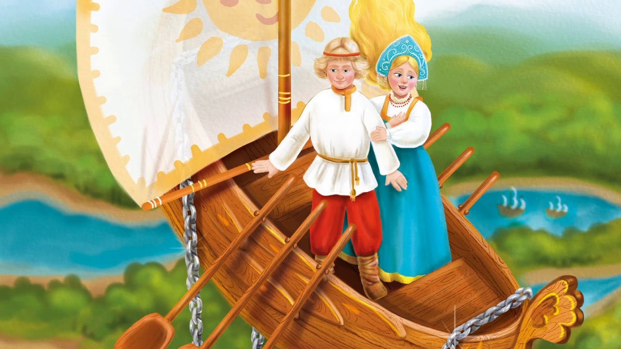 Слушать русскую народную сказку «Летучий корабль»