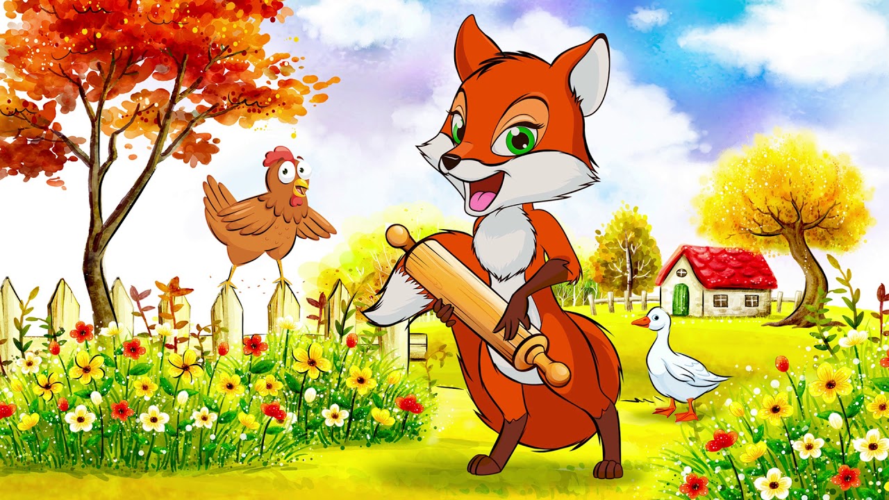 Слушать русскую народную сказку «Лисичка со скалочкой»