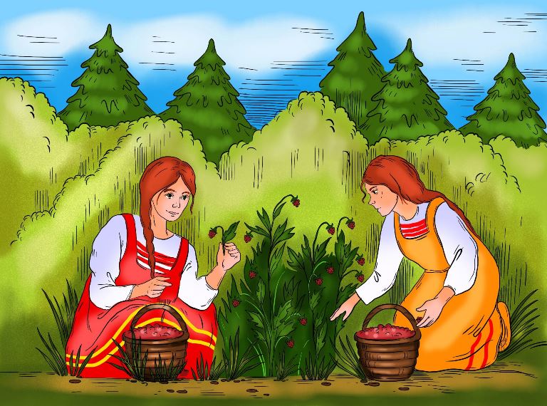 Слушать русскую народную сказку «Машенька и Дашенька»