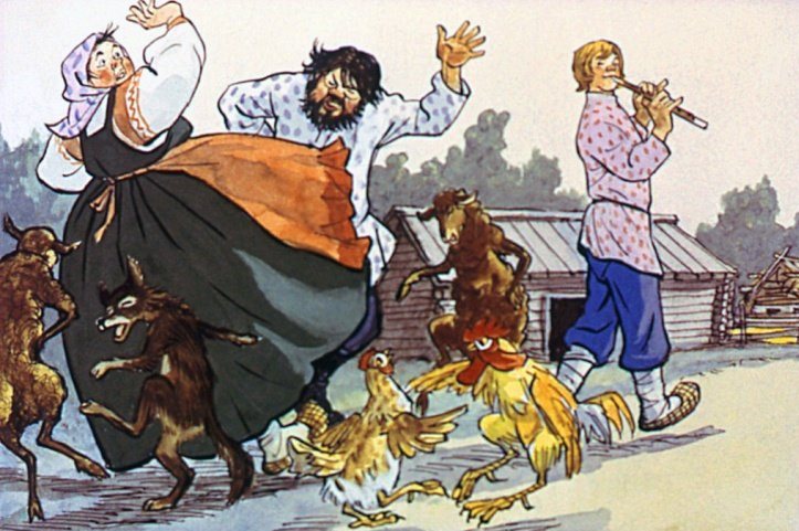 Слушать русскую народную сказку «Пастушья дудочка»