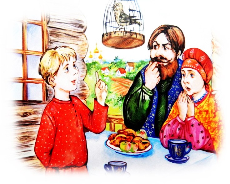 Слушать русскую народную сказку «Птичий язык»