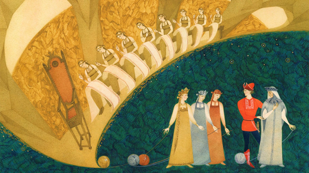 Слушать русскую народную сказку «Сказка о золотом царстве»