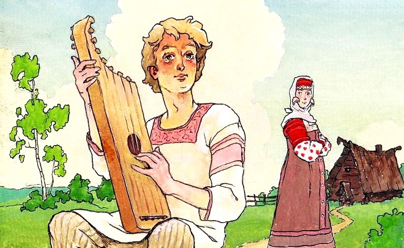 Слушать русскую народную сказку «Сказка об Иване-царевиче и гуслях-самогудах»