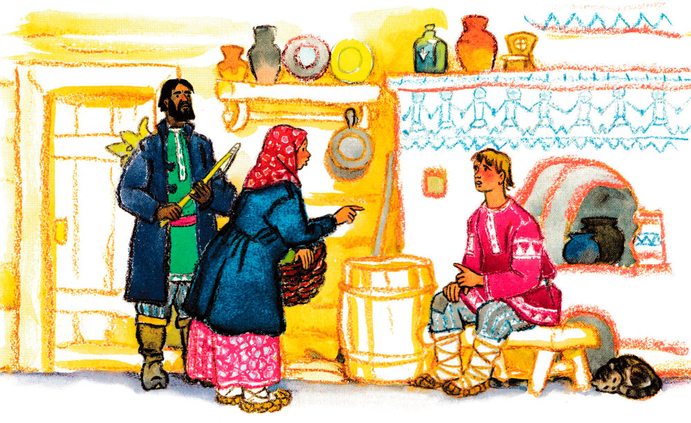 Слушать русскую народную сказку «Сказка про Иванушку-дурачка»