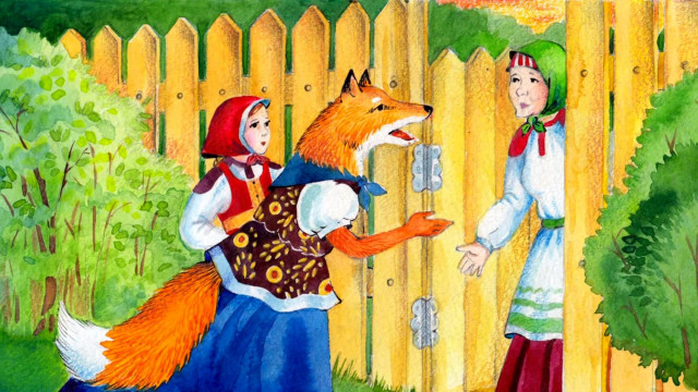 Слушать русскую народную сказку «Снегурушка и лиса»