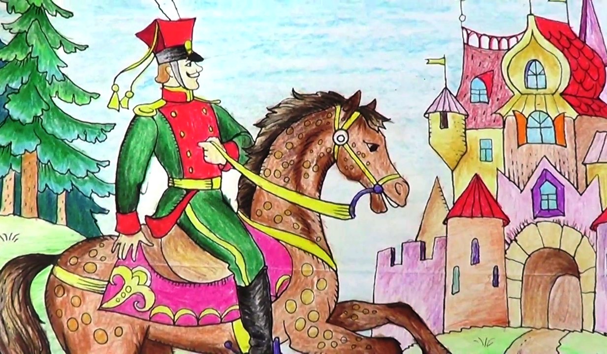 Слушать русскую народную сказку «Солдатская школа»