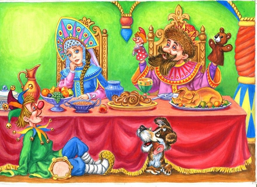 Слушать русскую народную сказку «Царевна Несмеяна»