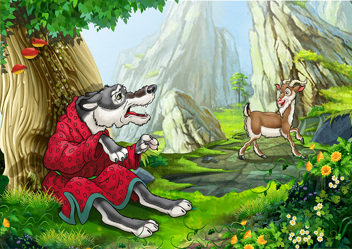 Слушать русскую народную сказку «Волк дурень»