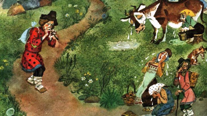 Слушать русскую народную сказку «Волшебная дудочка»