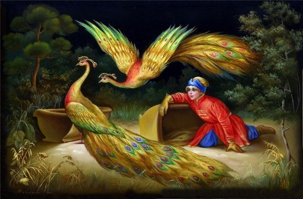 Слушать русскую народную сказку «Жар-птица и Василиса-царевна»