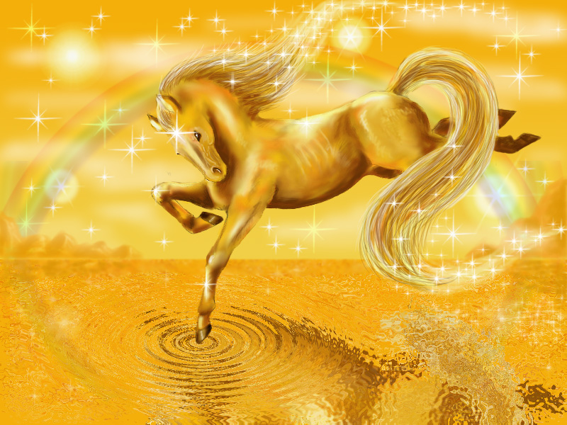 Слушать русскую народную сказку «Золотой конь»