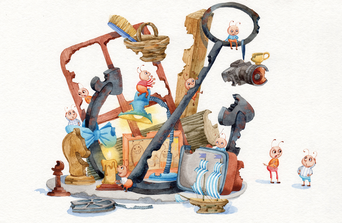 Слушать стихотворение Заходера Б.В. «Диета термита»